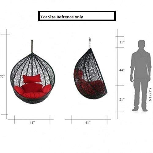 Swing best sale chair measurements