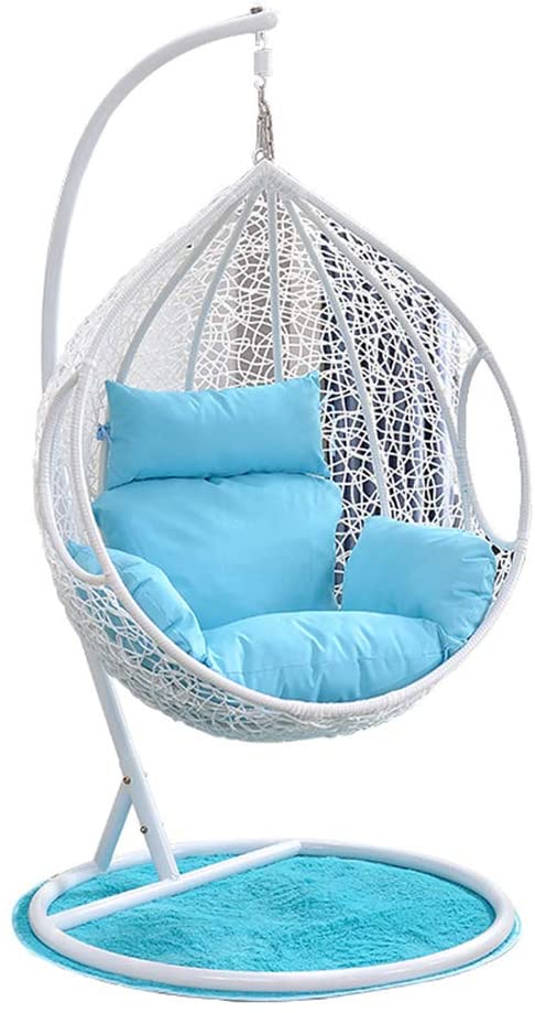 Blue garden outlet swing