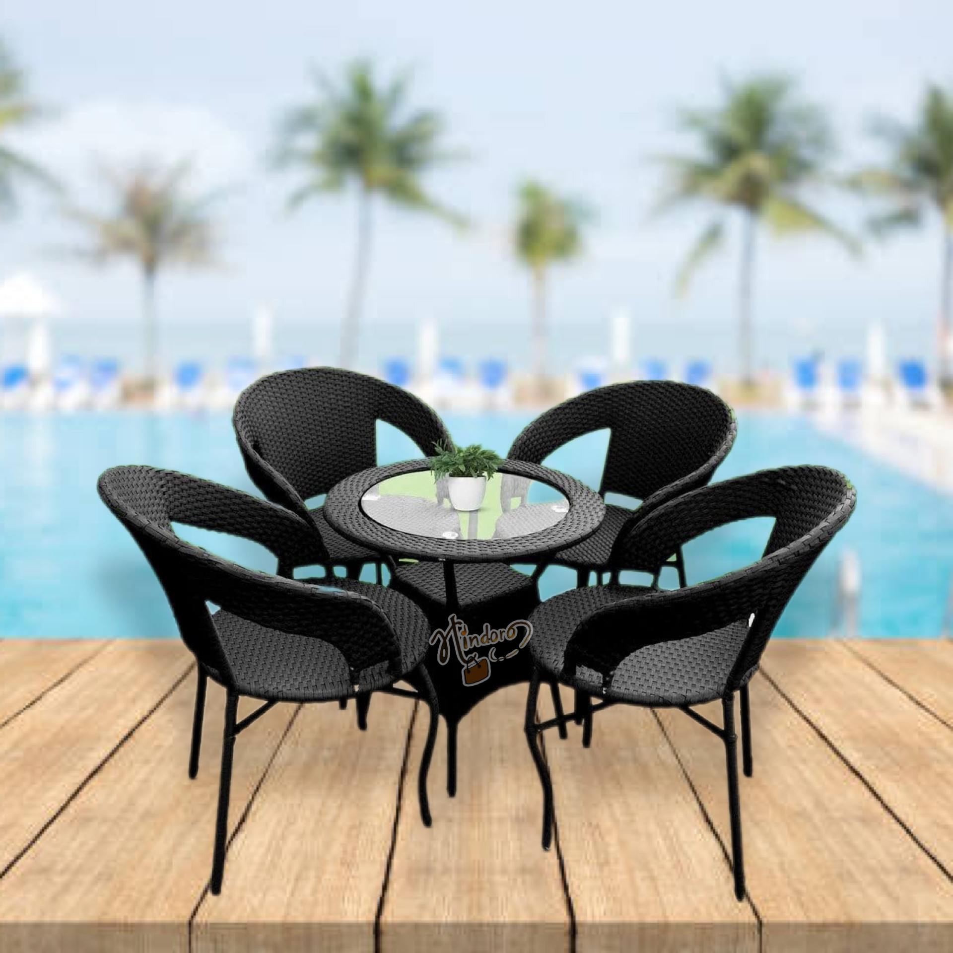 Table chair best sale set for balcony