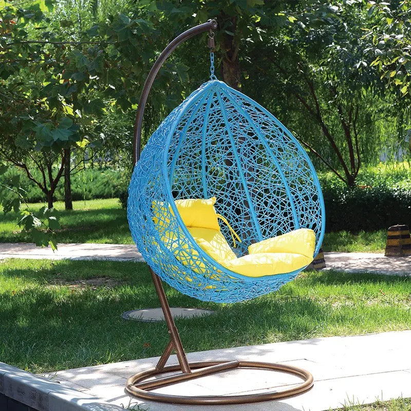 Yellow discount swing chair